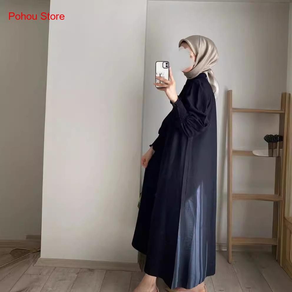 Korean Style Shirt Dress Women - Korean Style A Line Shirt Dress review and price