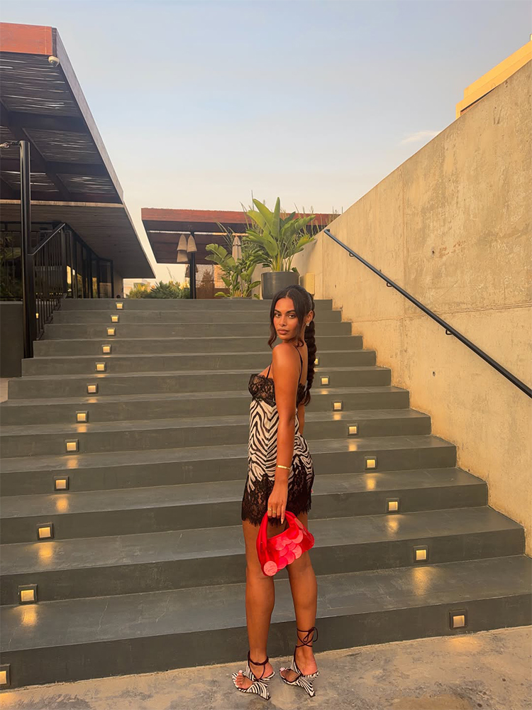 CNYISHE Camisoles Zebra Prints - Sexy Mesh Sheer Bodycon Dress review and price