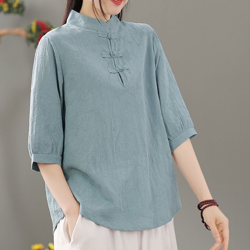 Pullover Crew Neck Blouse Regu - Blouses review and price