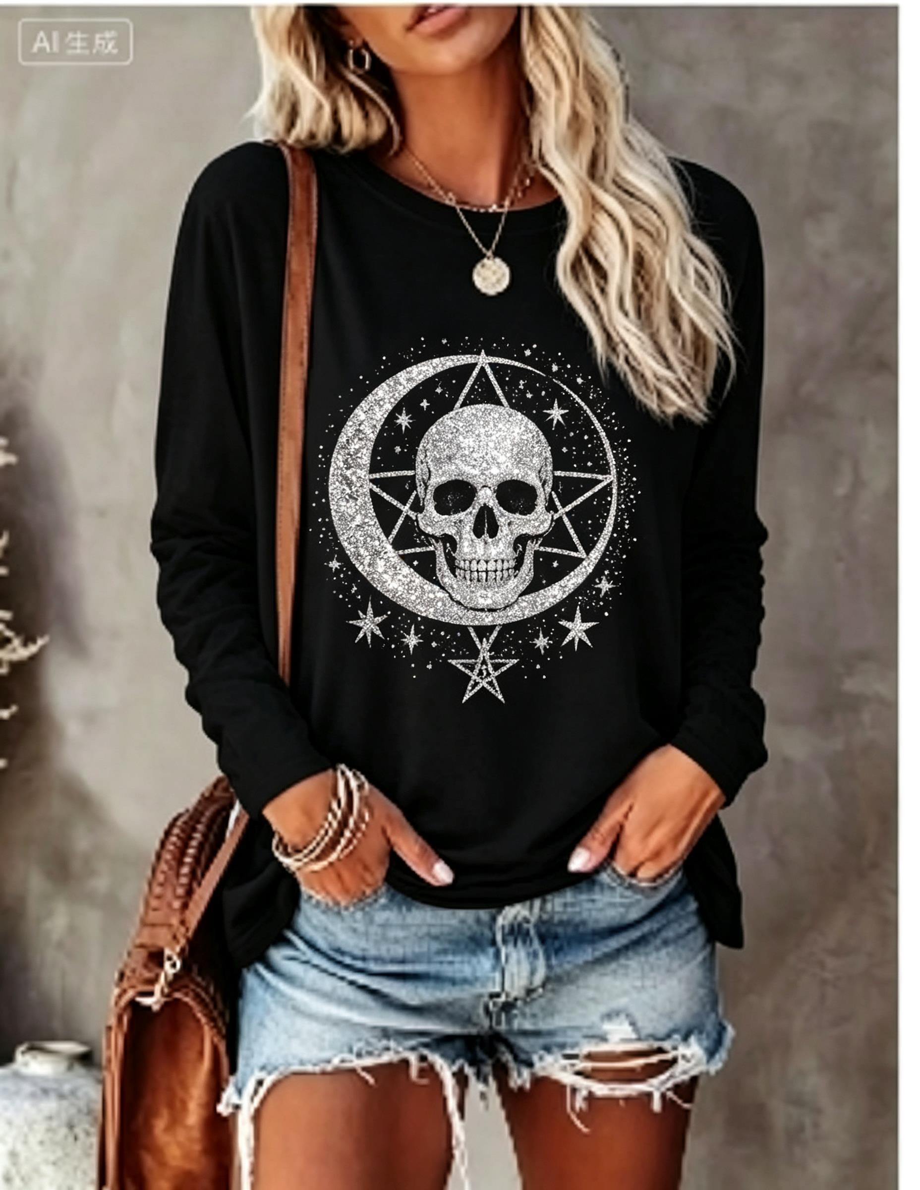 Women Long Sleeve T‑Shirt Simu - Blouses review and price