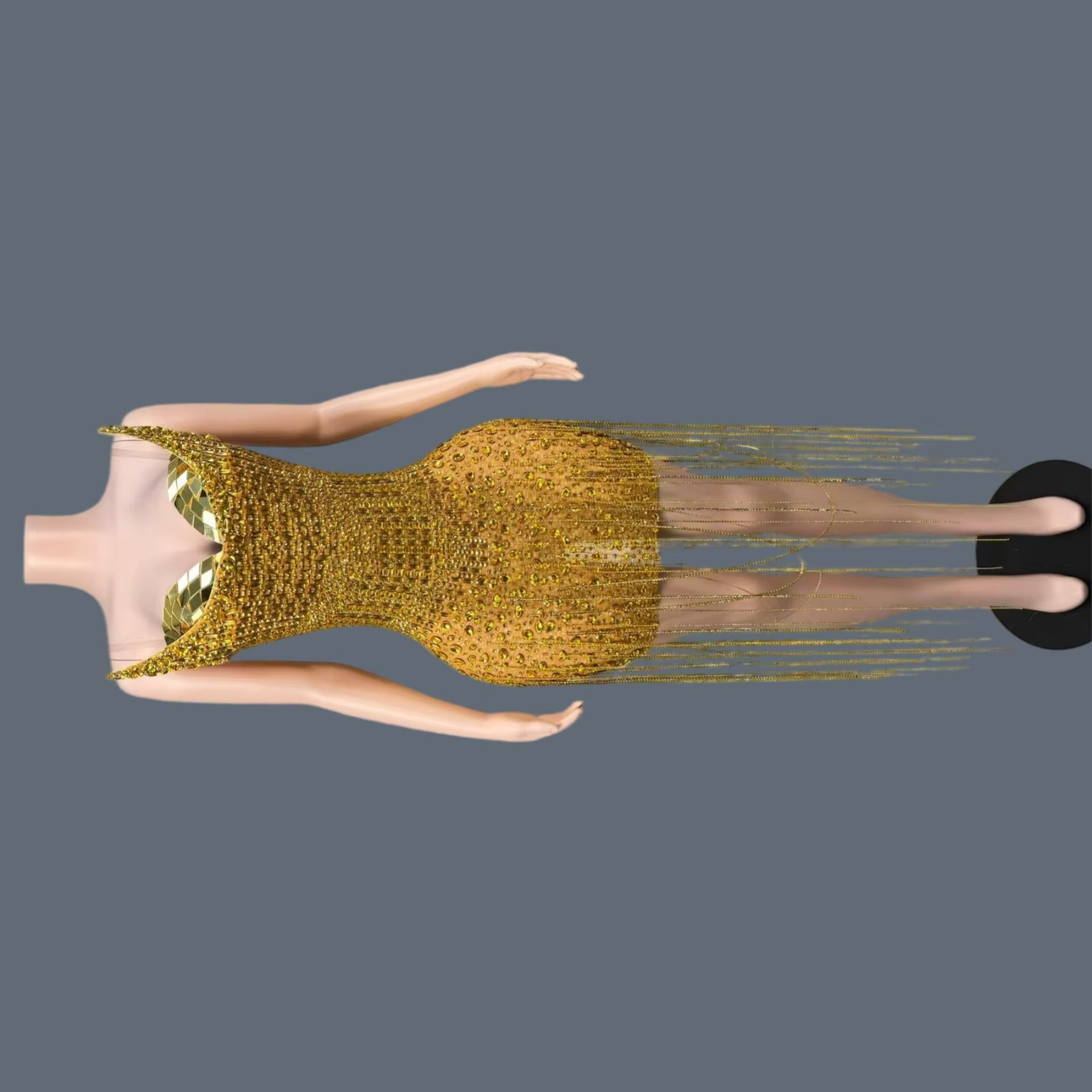Birthday Celebrate Party Gold  - Sparkly Rhinestone Club Party Dress review and price