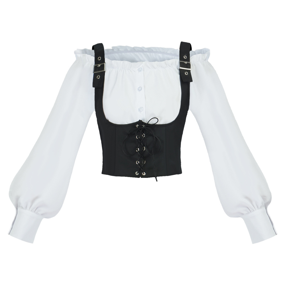 Retro Western Style Women Blou - Blouses review and price